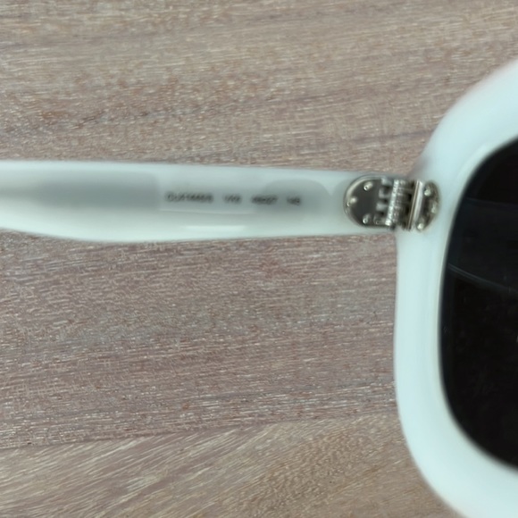 Celine lola white round thick frames sungl… - Picture 9 of 10